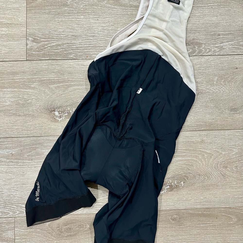 Italian Black Cycling Bib Suit - Picture 4 of 5